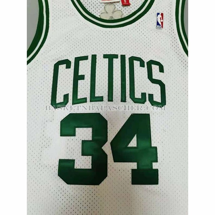 Maillot Boston Celtics Paul Pierce NO 34 Mitchell & Ness 2007-08 Blanc